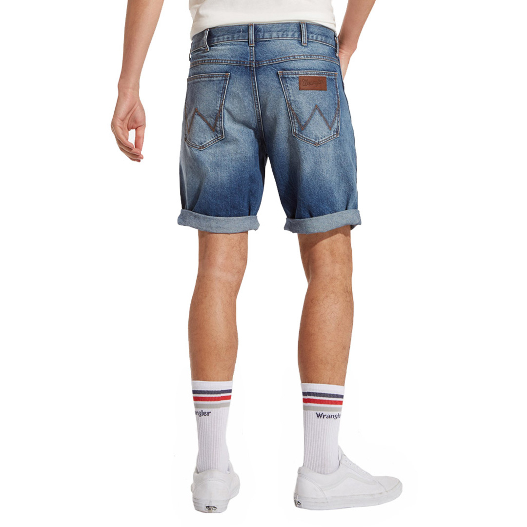 Wrangler mens jean best sale shorts