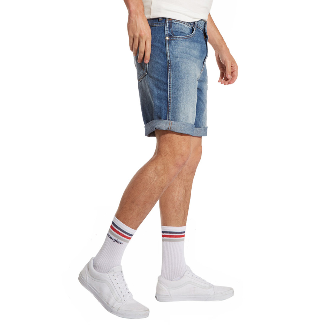 District Concept Store - WRANGLER Men Denim Shorts - SledgeHammer  (W14C-GW-15X)