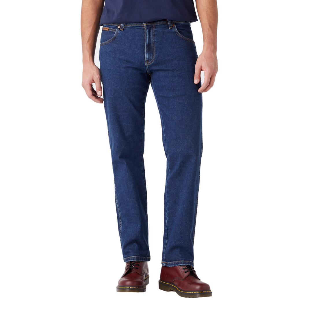 Wrangler Texas Jeans Straight - Darkstone (W12133009)
