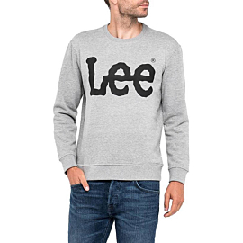 Lee Logo Crew SWS Sweat-Shirt Homme